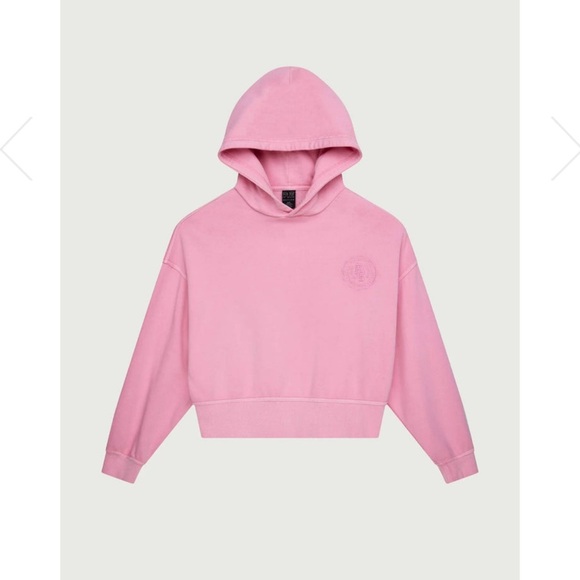 NWT PE NATION ALPHA HOODIE (WASHED PRISM PINK) - Picture 2 of 9